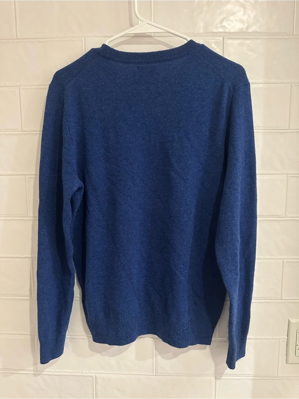 J.Crew 100% Cashmere Sweater Crewneck Men's Small Blue